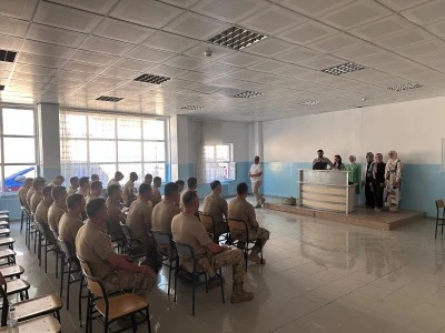 Sağlıklı Hayat Merkezi Komando Birliğine Eğitim Verdi