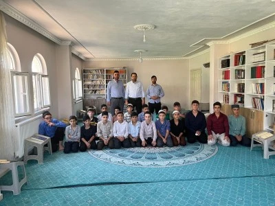 Sason'da yaz Kur'an kurslarına ziyaret