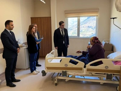 Sason Kaymakamı Başar'dan Sason Devlet Hastanesi'ne ziyaret