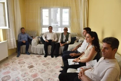 Sason Kaymakamı Başar şehit yakınları ve gazileri ziyaret etti