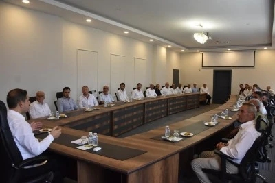 Sason Kaymakamı Furkan Başar'a muhtarlardan ziyaret