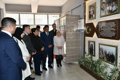 Şehit öğretmen Şenay Aybüke Yalçın görev yaptığı okulda anıldı