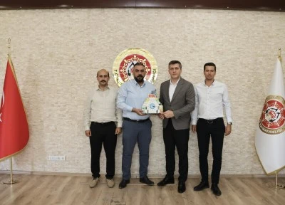 Sendika Temsilcilerinden Kaymakam Serin’e Ziyaret