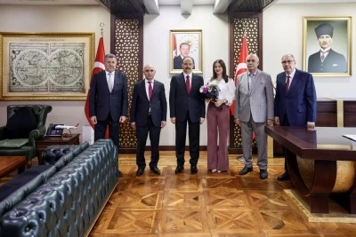 SGK Heyetinden Siirt Valisi Kızılkaya&rsquo;ya Ziyaret