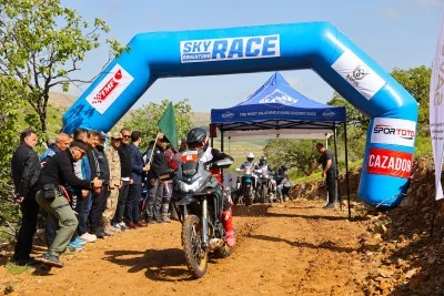 Siirt'in komşu ilinde "Sky Adventure" motosiklet yarışı başladı