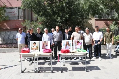 Siirt, Batman, Şırnak ve Bingöl'de &quot;Boş Sıralar&quot; etkinliğiyle Gazzeli çocuklar anıldı