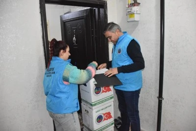 Siirt Belediyesi&rsquo;nden hastalara gıda desteği