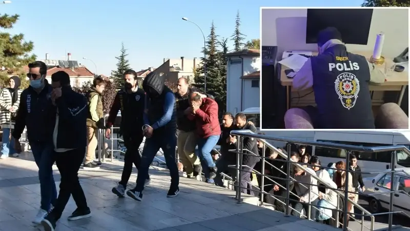 Siirt Dahil 19 İlde Operasyon! 100 Milyon Liralık Dolandırıcılık Ağı Çökertildi