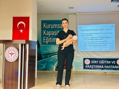 Siirt EAH’te Anne Sütü ve Emzirme Eğitimi Düzenlendi
