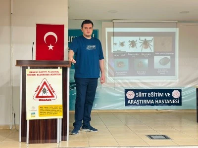 Siirt Eğitim ve Araştırma Hastanesi'nde KKKA Farkındalık Eğitimi D&uuml;zenlendi