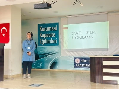 Siirt Eğitim ve Araştırma Hastanesi'nde sağlıkta kalite eğitimleri d&uuml;zenlendi