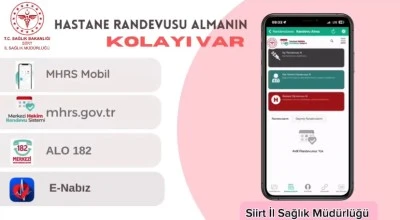 Siirt Eğitim ve Araştırma Hastanesi’nden MHRS Tanıtım Animasyonu