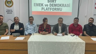 Siirt Emek ve Demokrasi Platformu, hasta tutuklulara dikkat çekti