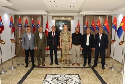 Siirt İl Genel Meclisi &uuml;yelerinden Tuğgeneral Ceylan Yaman&rsquo;a hayırlı olsun ziyareti