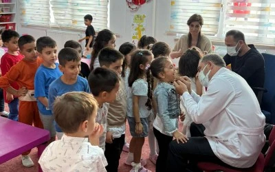 Siirt İl Sağlık Müdürlüğü’nden Öğrencilere Diş Taraması