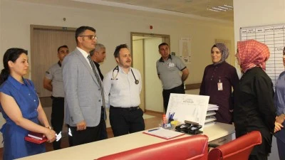 Siirt İl Sağlık Müdürü Hacıoğlu Hastaları Dinledi