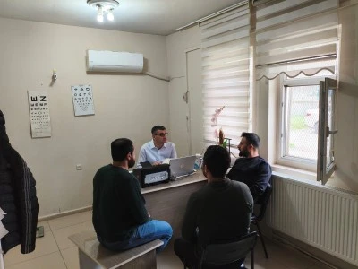 Siirt İl Sağlık M&uuml;d&uuml;r&uuml; Hacıoğlu&rsquo;ndan Aile Sağlığı Merkezine Ziyaret