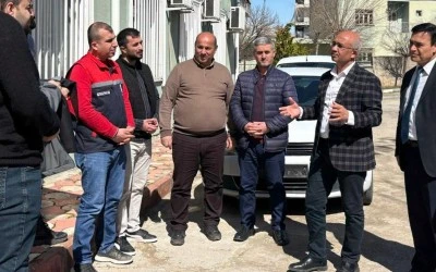 Siirt İl Tarım ve Orman M&uuml;d&uuml;r&uuml; Kurtalan&rsquo;da &Ccedil;alışmaları Değerlendirdi