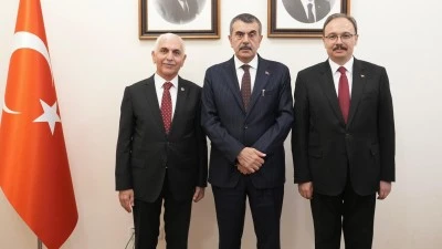 Siirt'in Eğitim Yatırımları Bakan Tekin ile G&ouml;r&uuml;ş&uuml;ld&uuml;