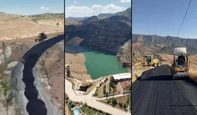 Siirt'in En &Ccedil;ok Ziyaret Edilen Turizm Yolunda Bakım Tamamlandı