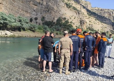 Siirt'in komşu ilinde serinlemek i&ccedil;in Dicle Nehri'ne giren kişi boğuldu
