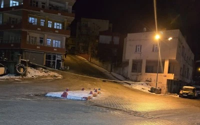 Siirt&rsquo;in Meşhur Dik Yokuşu Buzlanma Nedeniyle Trafiğe Kapatıldı