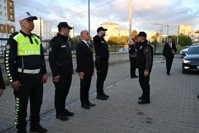 Siirt&rsquo;in Yeni Emniyet M&uuml;d&uuml;r&uuml; &Ouml;zdemir&rsquo;den Kurtalan&rsquo;a İlk Ziyaret