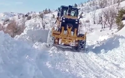 Siirt Kırsalında Ulaşım A&ccedil;ık Tutuluyor