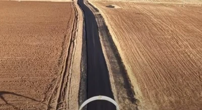 Siirt Kurtalan&rsquo;da 4,2 Kilometrelik Yol &Ccedil;alışması Tamamlandı