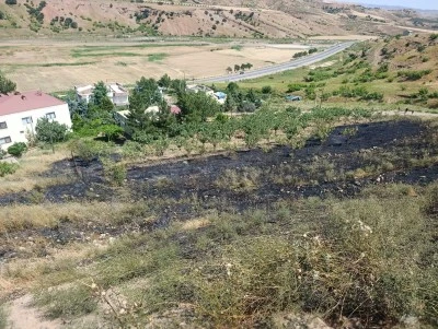 Siirt Kurtalan&rsquo;da İki Ayrı Noktada Yangın