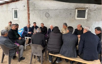 Siirt Kurtalan&rsquo;da K&ouml;y Ziyaretleri Ger&ccedil;ekleştirildi