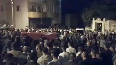 Siirt Kurtalanlı S&ouml;zleşmeli Er Mehmet &Ouml;rnek Son Yolculuğuna Uğurlandı