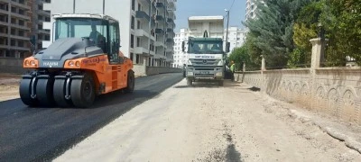 Siirt merkezinde asfalt çalışmaları hızlandı