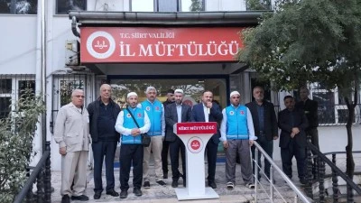 Siirt'te 109 Hacı Adayı Dualarla Uğurlandı
