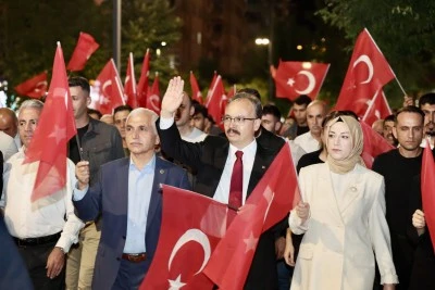 Siirt'te 15 Temmuz Demokrasi ve Milli Birlik G&uuml;n&uuml; etkinlikleri d&uuml;zenlendi