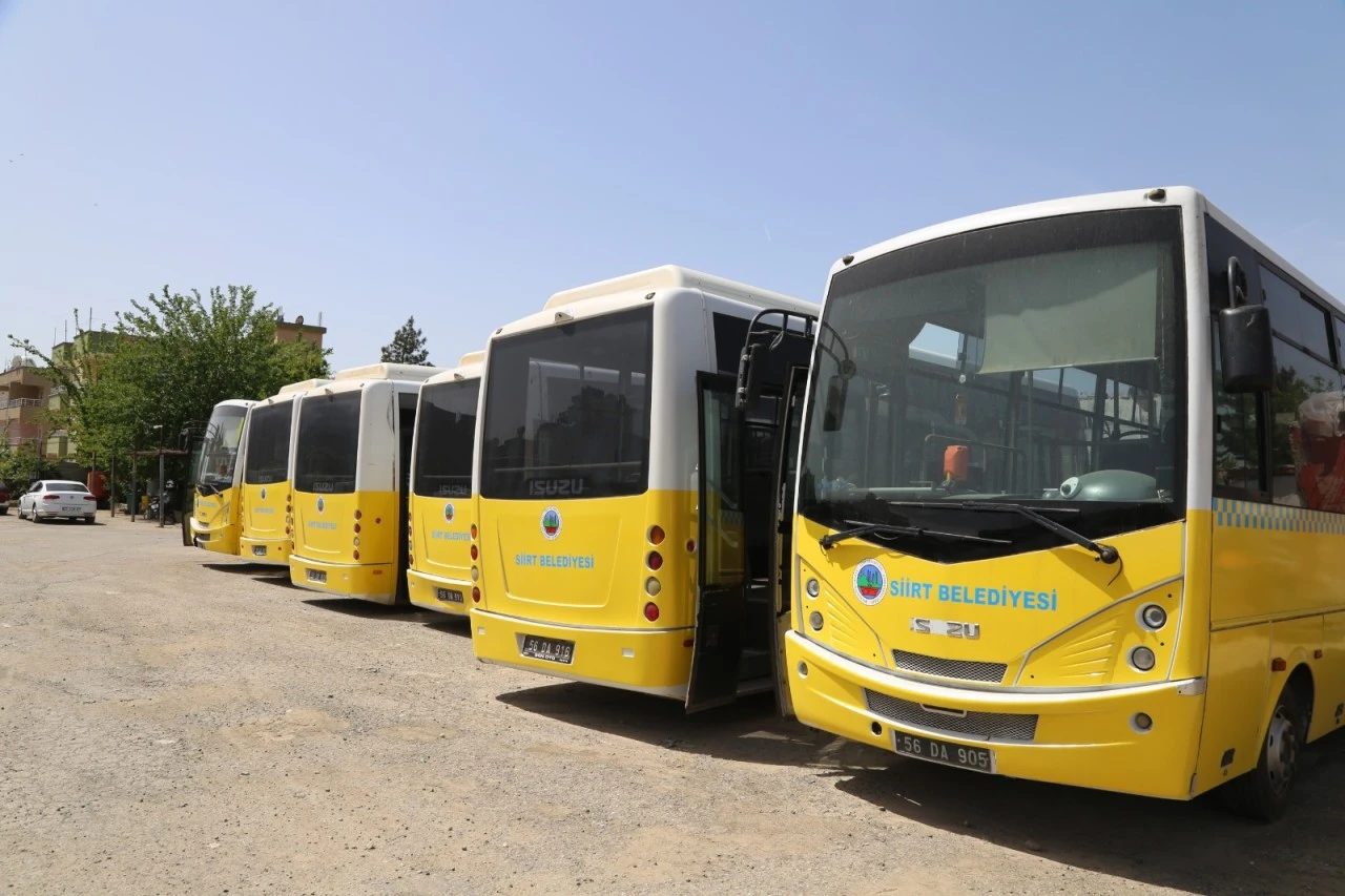 Siirt'te 2 g&uuml;n boyunca ulaşım &uuml;cretsiz olacak!