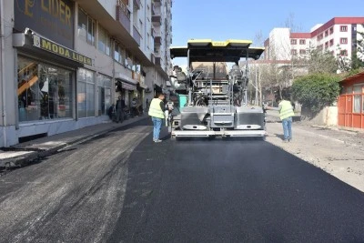 Siirt&rsquo;te 25 kilometrelik yol yenileme &ccedil;alışması