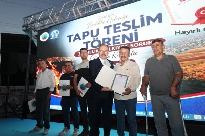 Siirt&rsquo;te 34 yıllık m&uuml;lkiyet sorunu &ccedil;&ouml;z&uuml;ld&uuml;: 497 vatandaş tapularına kavuştu