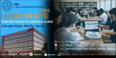 Siirt&rsquo;te 38 &Uuml;niversitenin Katılımıyla Kariyer Fuarı D&uuml;zenleniyor