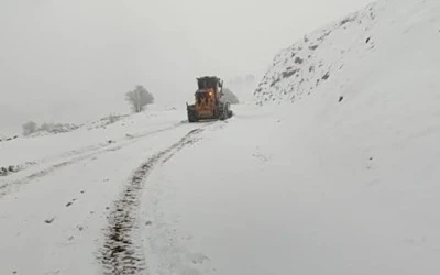 Siirt&rsquo;te 45 K&ouml;y Yolu Ulaşıma Kapandı