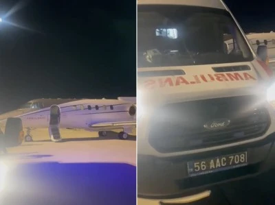 Siirt'te 9 Aylık Bebek Hava Ambulansıyla İstanbul'a Sevk Edildi