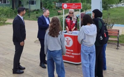 Siirt'te Aile Haftası Etkinliği! Vatandaşlara Sosyal Hizmetler Anlatıldı