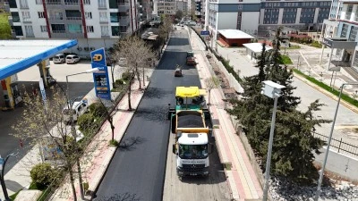 Siirt&rsquo;te Asfalt &Ccedil;alışmaları Kaldığı Yerden Devam Ediyor