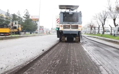 Siirt&rsquo;te asfalt seferberliği başlatıldı