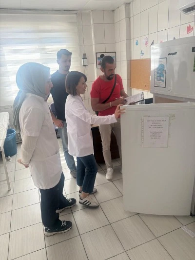 Siirt’te Aşı Hizmetlerinde Soğuk Zincir ve Stok Denetimi