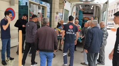 Siirt'te ayağını çapa makinesine kaptıran kişi yaralandı