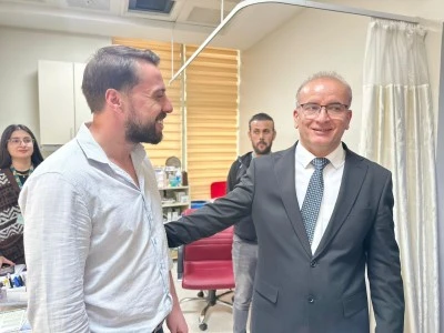 Siirt'te Başhekim Prof. Dr. Yolbaş'tan poliklinik ziyareti