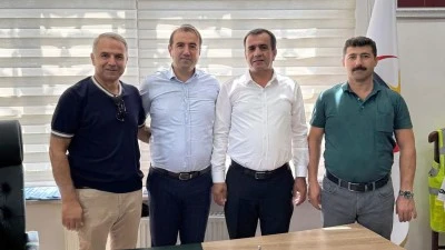 Siirt’te Bem-Bir-Sen İl Başkanlığına Atanan Lokman Polat’a Tebrik Ziyareti