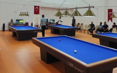 Siirt’te Bilardo İl Birinciliği Turnuvası Sporcuları Buluşturdu