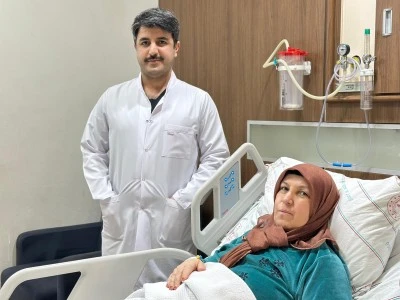 Siirt'te b&ouml;breğinde kanser riski taşıyan kitle bulunan hasta ameliyatla sağlığına kavuştu